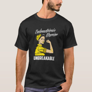 Endometriose Warrior Unzerbrechliche Endometriose T-Shirt