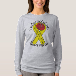ENDOMETRIOSIS-BEWUSSTSEIN Bella+Leinwand-Shirt T-Shirt