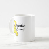 Endometriosis-Bewusstsein Kaffeetasse (Vorderseite Links)