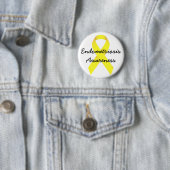 Endometriosis-Bewusstseins-Button Button (Beispiel)
