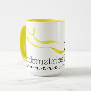 Endometriosis-Bewusstseins-kombinierte Tasse