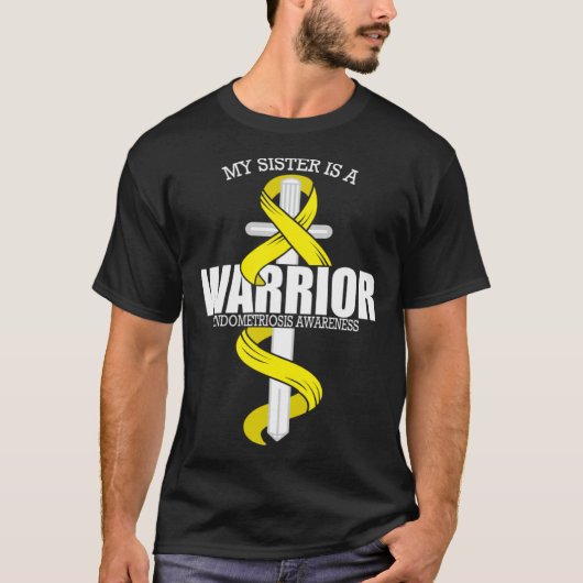 Endometriosis Warrior Sister Endometriosis Awarene T-Shirt (Vorderseite)