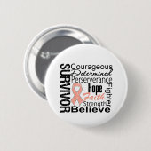 Endometriumkarzinom Button (Vorne & Hinten)