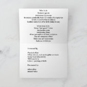 ENDORPHINES, das glückliche Hormon Karte (Innenseite)