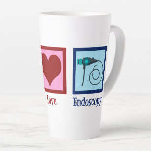 Endoskopie der Friedenslösung Milchtasse