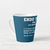 Endoskopische Tech Sarcastic Definition Endo Nurse Milchtasse (Linke Ecke)