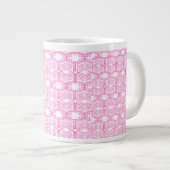 Endpaper-Buchmuster Jumbo-Tasse (Vorderseite Rechts)