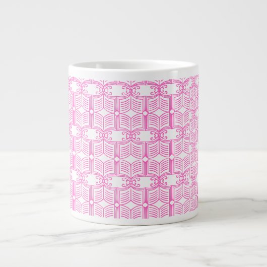 Endpaper-Buchmuster Jumbo-Tasse (Vorderseite)