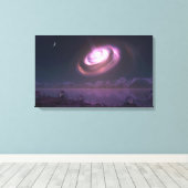 Endpunkt Leinwanddruck (Insitu (Holzboden))