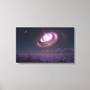 Endpunkt Leinwanddruck