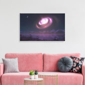 Endpunkt Leinwanddruck (Insitu (Wohnzimmer))