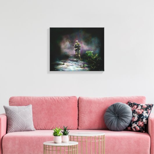 Endreise Leinwanddruck (Insitu (Wohnzimmer))