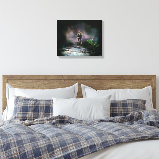 Endreise Leinwanddruck (Insitu (Schlafzimmer))