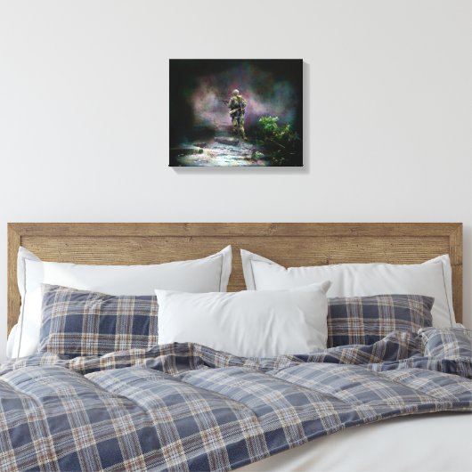 Endreise Leinwanddruck (Insitu (Schlafzimmer))