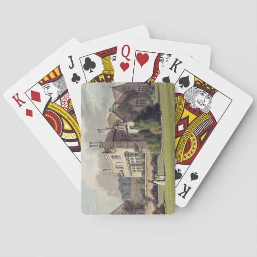 Endsleigh, from Ackermann's 'Repository of Arts', Spielkarten (Rückseite)