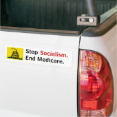 Endsozialismus - Ende Medicare Autoaufkleber (Auf Lkw)