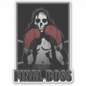 Endspiel Aufkleber (Vorderseite)