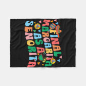 Endspiel Margarita als Senorita Bride Squad Bachel Fleecedecke (Vorderseite (Horizontal))