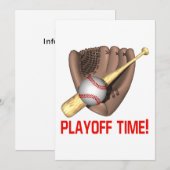 Endspiel-Zeit Einladung (Vorne/Hinten)