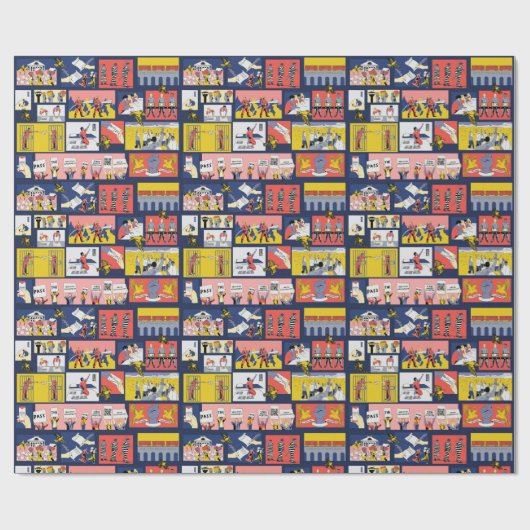 #EndTheException Geschenkpapier (Flach)