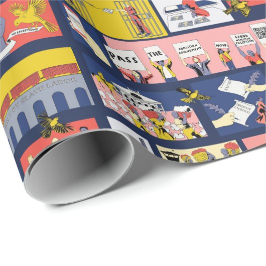 #EndTheException Geschenkpapier (Rolleneckpunkt)