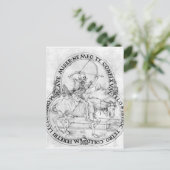 Endtod von Albrecht Durer Postkarte (Stehend Vorderseite)