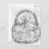 Endtod von Albrecht Durer Postkarte (Vorne/Hinten)