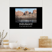 ENDURANCE Demotivationspaket Poster (Küche)