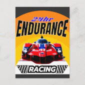 ENDURANCE RACING POSTKARTE (Vorderseite)