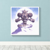 Endure - Greg Baldwin of CreatureBox Leinwanddruck (Insitu (Holzboden))