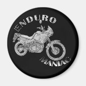 Enduro Maniac - Biker Magnet (Vorne)
