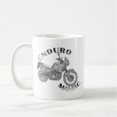 Enduro Maniac - Radfahrer Kaffeetasse (Links)