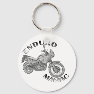 Enduro Maniac - Radfahrer Schlüsselanhänger