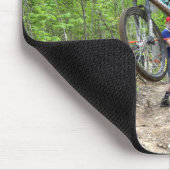 Enduro Mountain Bike Race Mousepad (Ecke)
