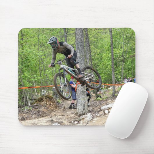 Enduro Mountain Bike Race Mousepad (Mit Mouse)