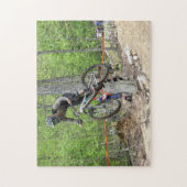 Enduro Mountain Bike Race Puzzle (Vertikal)