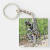 Enduro Mountain Bike Race Schlüsselanhänger (Vorderseite)