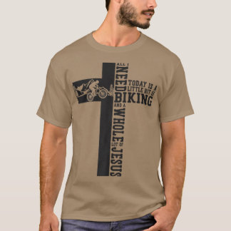 Enduro MTB Mountain Bike Reiten Christlich T-Shirt