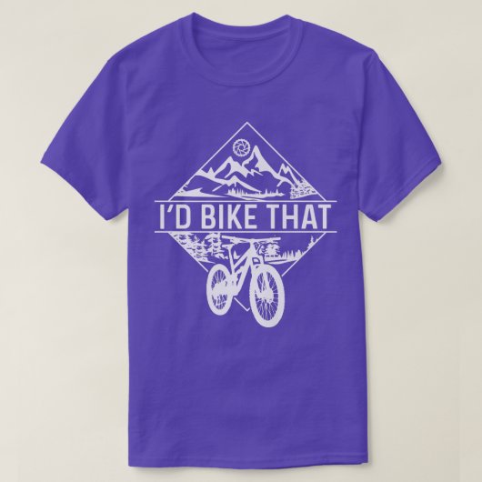 Enduro MTB Mountain Bike Reiten Vintag I T-Shirt (Design vorne)