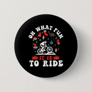 Enduro-MTB-Mountainbike-Fahren bergab Weihnachten Button