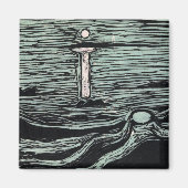 Endvard Munch Mystical Shore Magnet (Vorne)