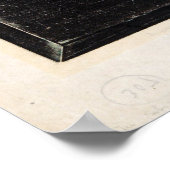 Endvard Munch Mystical Shore Poster (Ecke)