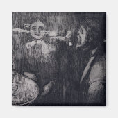 Endvard Munch Tête-à-tête Magnet (Vorne)