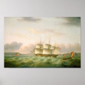 Endymion von Plymouth von Thomas Luny Poster (Vorne)