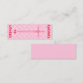 ENEMIEN FÜR VERLIEBTE - Lesezeichen ⚔️ ❤️ Mini Visitenkarte (Vorne/Hinten)