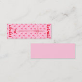 ENEMIEN FÜR VERLIEBTE - Lesezeichen ⚔️ ❤️ Mini Visitenkarte (Vorne/Hinten)