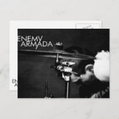 Enemy Armada Post Card - David Henry Black Postkarte (Vorne/Hinten)