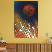 Energetic Bold Light Planetary Leinwanddruck (Insitu (Wohnzimmer))