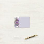 Energetic, Colorful Abstract Fractal Art Flower Post-it Klebezettel (Auf Schreibtisch)