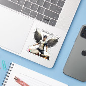 "Energetic Esports Harmony" Aufkleber (Laptop mit iPhone)